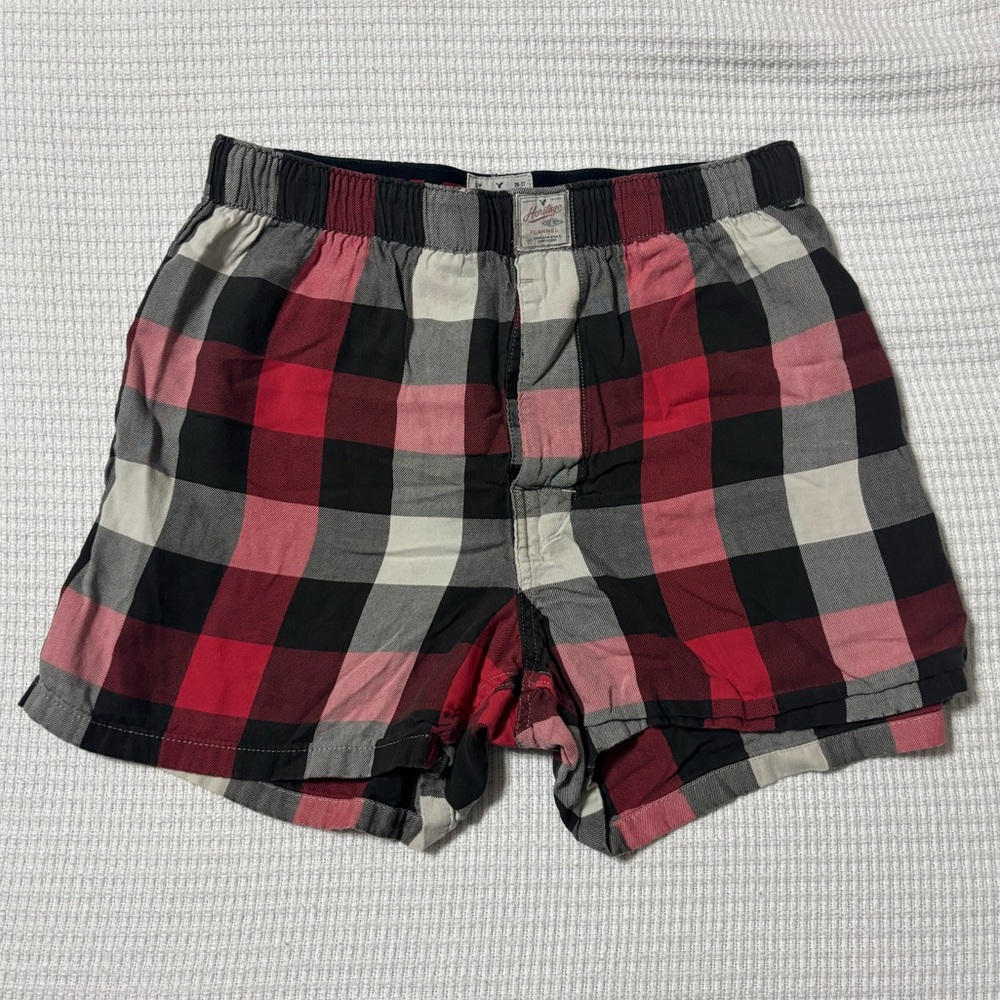 Plaid Cotton Men’s Boxers